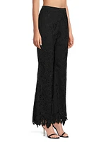 Shiela Beaded Lace Flare Pants