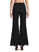 Shiela Beaded Lace Flare Pants