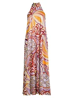 Ziggy Floral Halter Maxi Dress