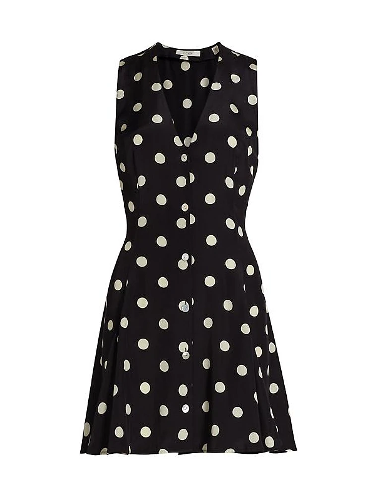 Aubrey Polka Dot Minidress