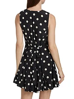 Aubrey Polka Dot Minidress