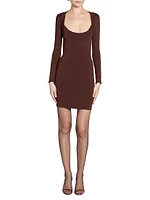 Décolleté Dress Knit