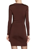 Décolleté Dress Knit