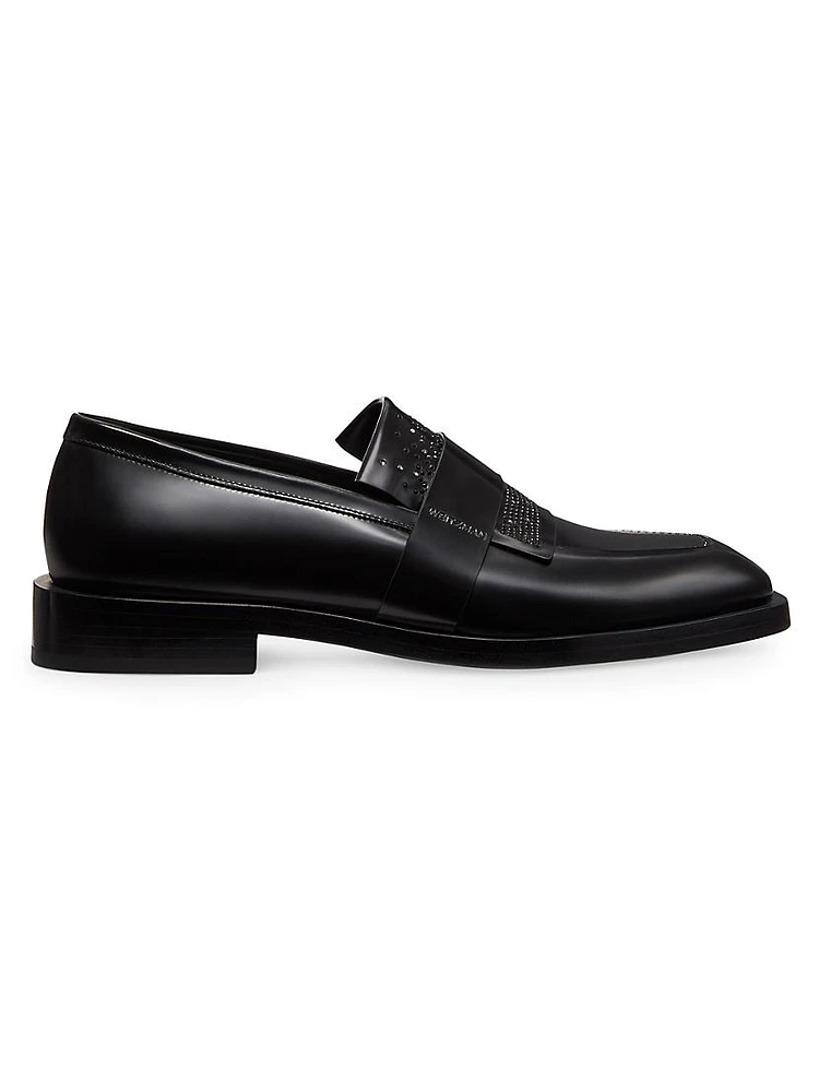 Royce Crystal-Embellished Loafers