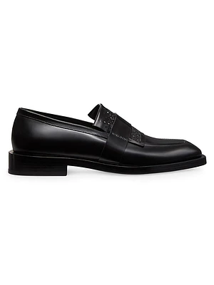 Royce Crystal-Embellished Loafers