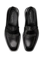 Royce Crystal-Embellished Loafers