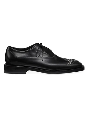 Royce Wingtip Leather Oxfords