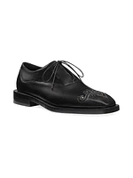 Royce Wingtip Leather Oxfords