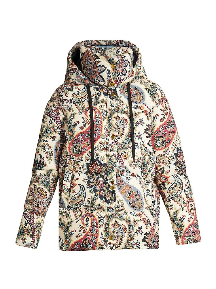 Paisley Down Puffer Jacket