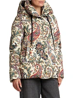 Paisley Down Puffer Jacket