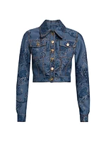 Paisley Denim Jacket