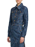 Paisley Denim Jacket