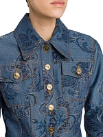 Paisley Denim Jacket