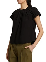 Astra Crepe Top