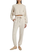 Calla Bamboo-Cotton Fleece Sweatpants