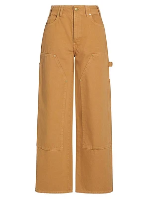 The Olympia Wide-Leg Cargo Jeans