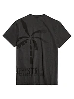 Musa Stencil Pigment Dye T-Shirt