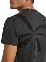 Musa Stencil Pigment Dye T-Shirt