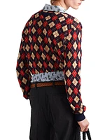 Argyle Cotton Sweater