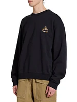 Mikoe Logo-Embroidered Crewneck Sweatshirt