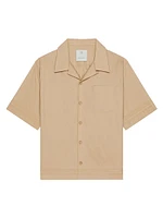 Plage Boxy Fit Shirt 4G Cotton