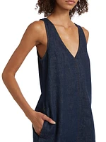 Naia Denim Sleeveless Dress