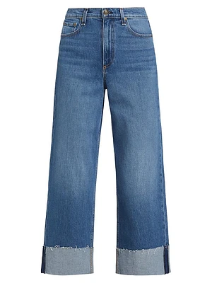 Andi High-Rise Cuffed Ankle Jeans