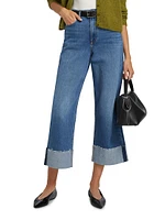 Andi High-Rise Cuffed Ankle Jeans