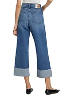 Andi High-Rise Cuffed Ankle Jeans