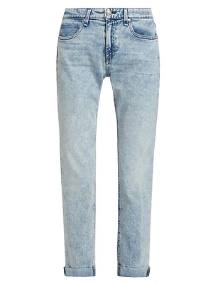 Dre Low-Rise Slim-Fit Boyfriend Jeans