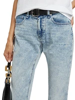 Dre Low-Rise Slim-Fit Boyfriend Jeans