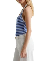 Jay Striped Halter Top