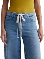 Stella Drawstring Stretch Cotton Jeans