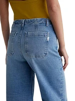 Stella Drawstring Stretch Cotton Jeans