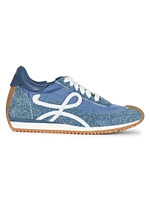 Flow Runner Denim Low-Top Sneakers