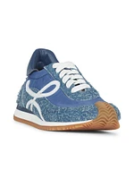 Flow Runner Denim Low-Top Sneakers