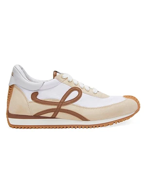 Women's Flow Runner Leather Sneakers