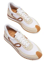 Flow Runner Leather Sneakers