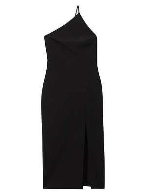 Suri Asymmetric Midi-Dress