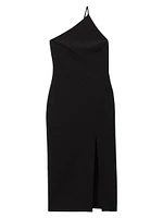 Suri Asymmetric Midi-Dress