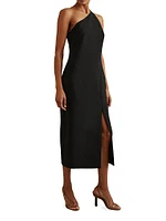 Suri Asymmetric Midi-Dress