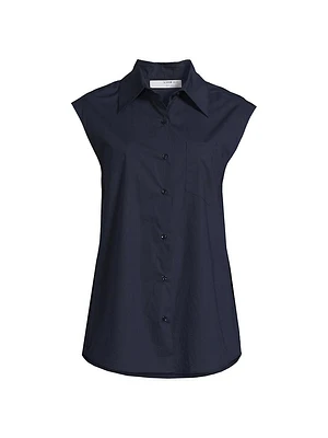 Wes Cotton Sleeveless Shirt