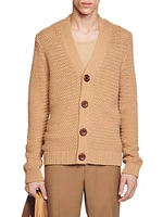 Openwork Knit Cardigan