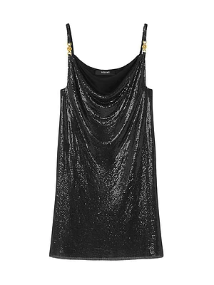 Metal Mesh Cocktail Dress