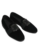 Evening Exuberance Carlton Velvet Loafers