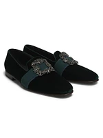 Evening Exuberance Carlton Velvet Loafers