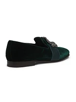 Evening Exuberance Carlton Velvet Loafers