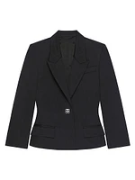 Jacket Wool with 4G Detail