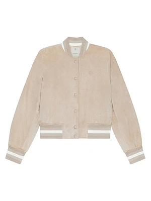 Varsity Jacket Suede