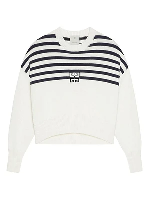 4G Striped Sweater